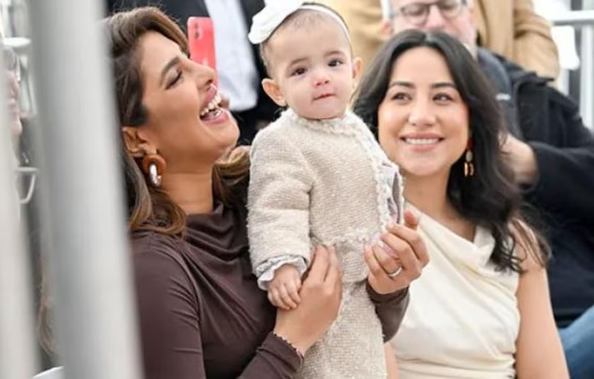 Priyanka Chopra daughter malti face