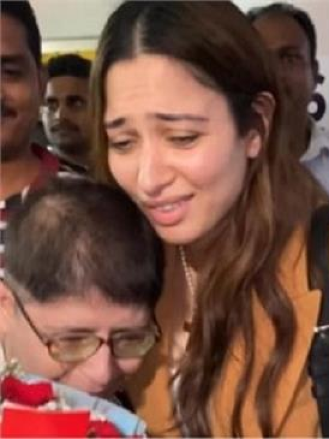 जब फैन के प्यार को देख रो पड़ीं Tamannaah Bhatia