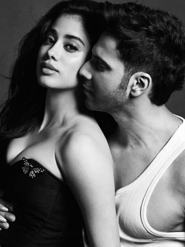 हद से ज्यादा करीब आए Janhvi-Varun, दिए रोमांटिक पोज