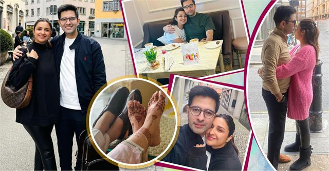 Parineeti Chopra and Raghav Chaddha