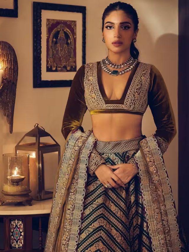 लहंगे में Bhumi Pednekar ने दी दिवाली वाली वाइब्स