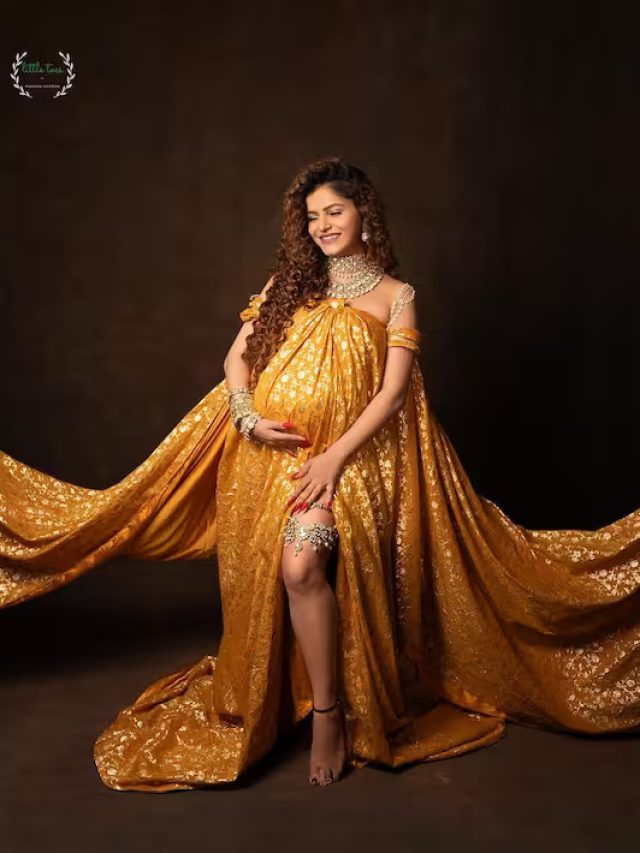 मैटरनिटी फैशन फोटोशूट में Rubina Dilaik ने बिखेरा अपना जलवा