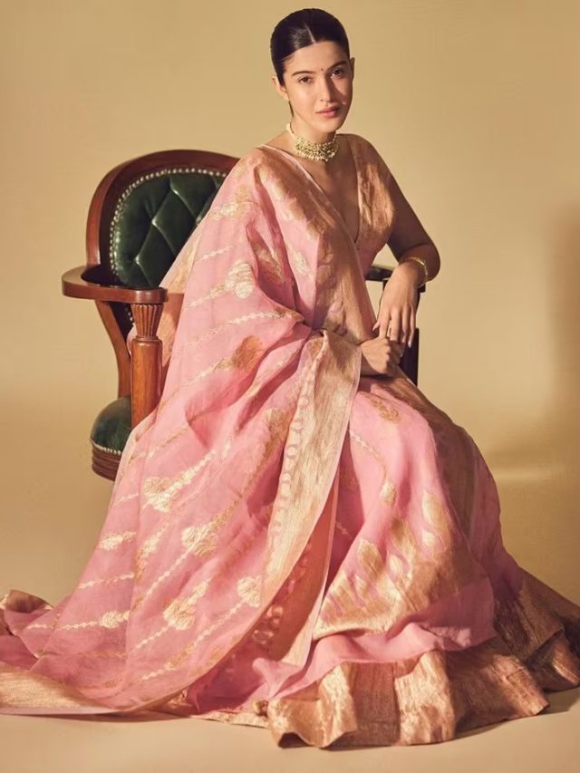 Shanaya Kapoor का ट्रेडिशनल लुक देखकर बेकाबू हुए फैंस