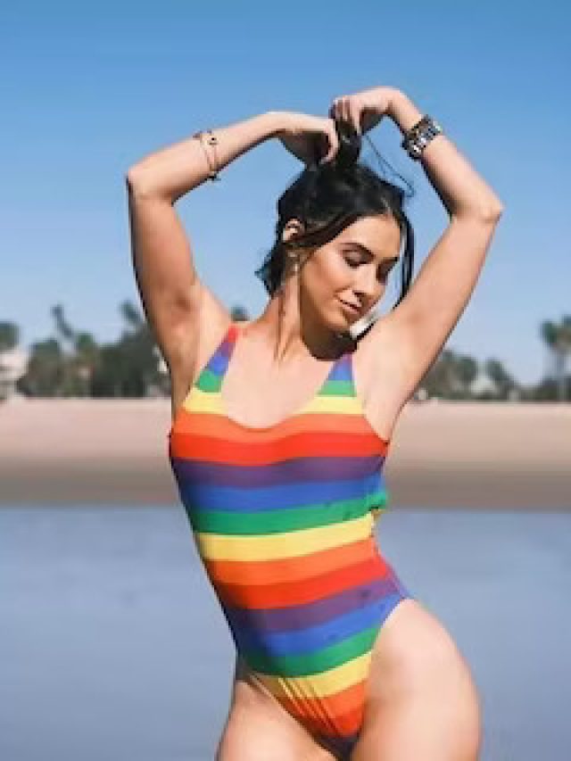 अपने लुक से Lauren Gottlieb ने समुद्र में बढ़ाई गर्मी