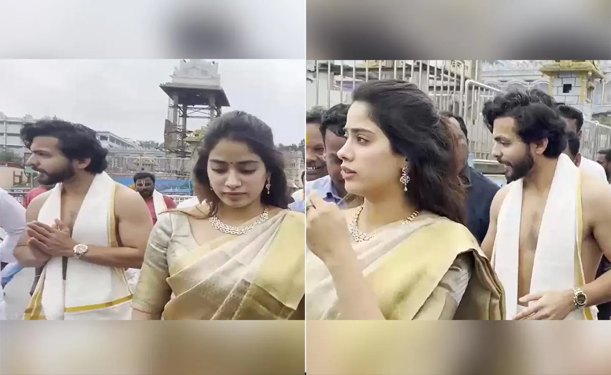 Janhvi Kapoor and Shikhar Pahadia