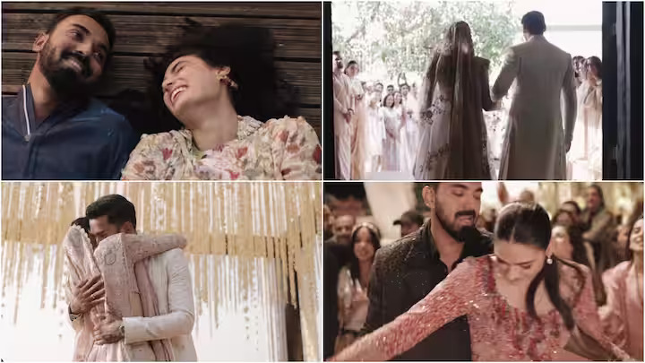 KL Rahul and Athiya Sheety