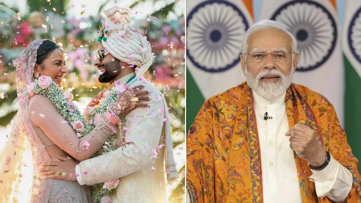 Rakul Preet-Jackky Bhagnani Marriage: पीएम मोदी ने रकुल प्रीत-जैकी भगनानी को शादी की बधाई दी, जाने क्या लिखा?
