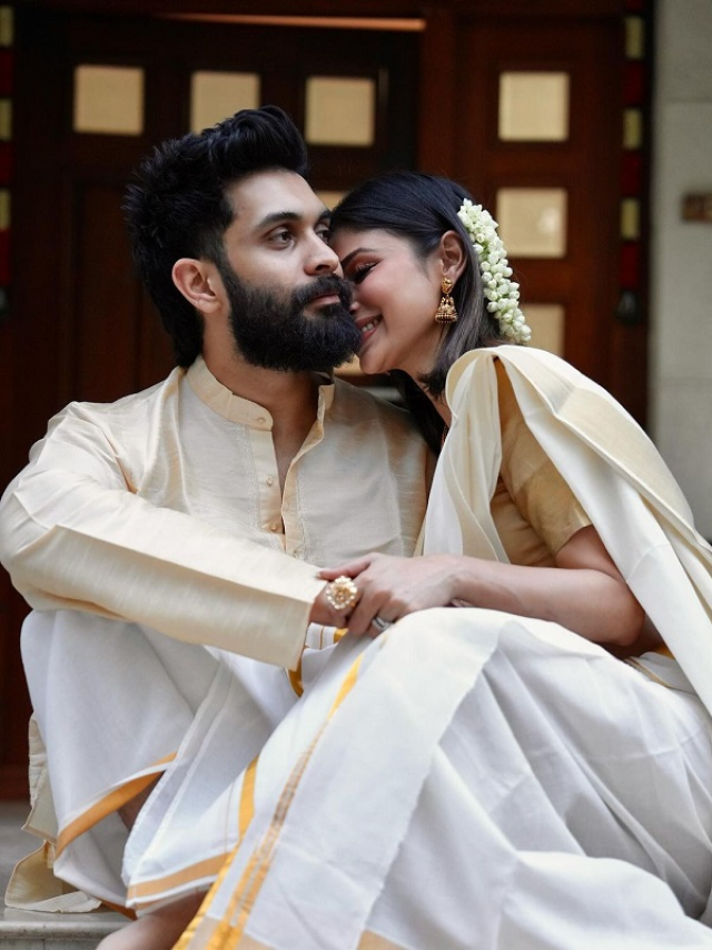 साउथ इंडियन लुक में अप्सरा सी लगी Mouni Roy